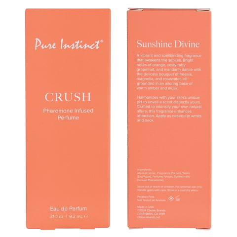 Pure Instinct Signature Collection Pheromone Perfume - Crush 9.2ml