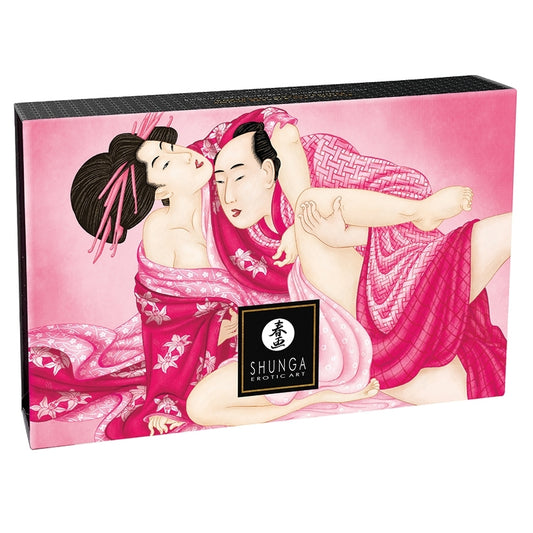 Shunga - Kissable Massage Body Powder Gift Box - Raspberry 2.65oz