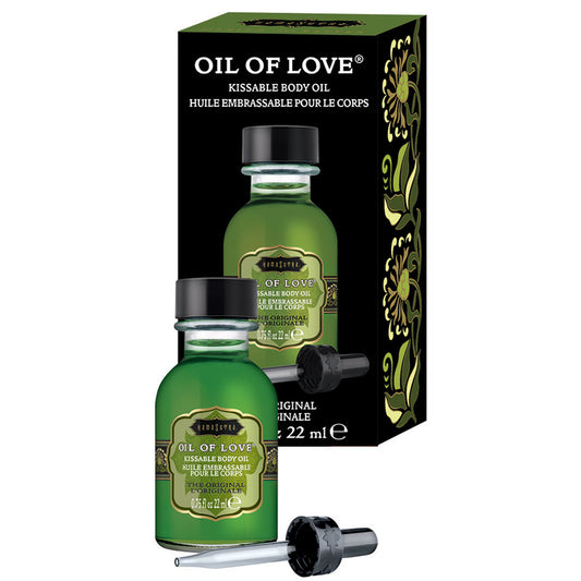 Kama Sutra Oil of Love Kissable Warming Foreplay Oil - The Original .75oz